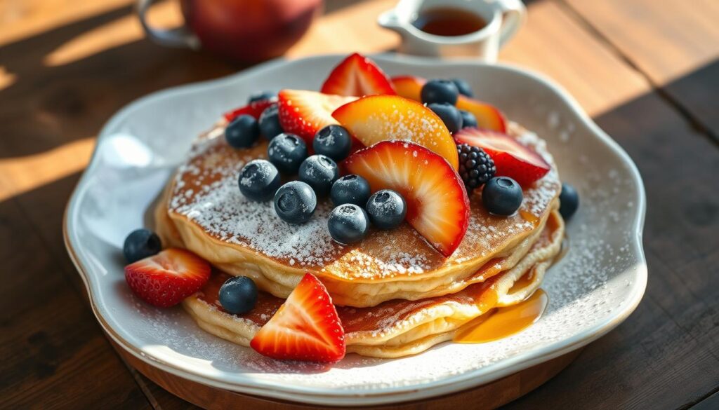 Fruit pancakes