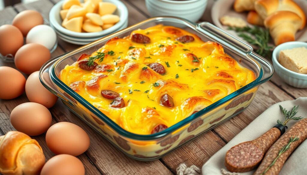 Make-ahead breakfast casserole