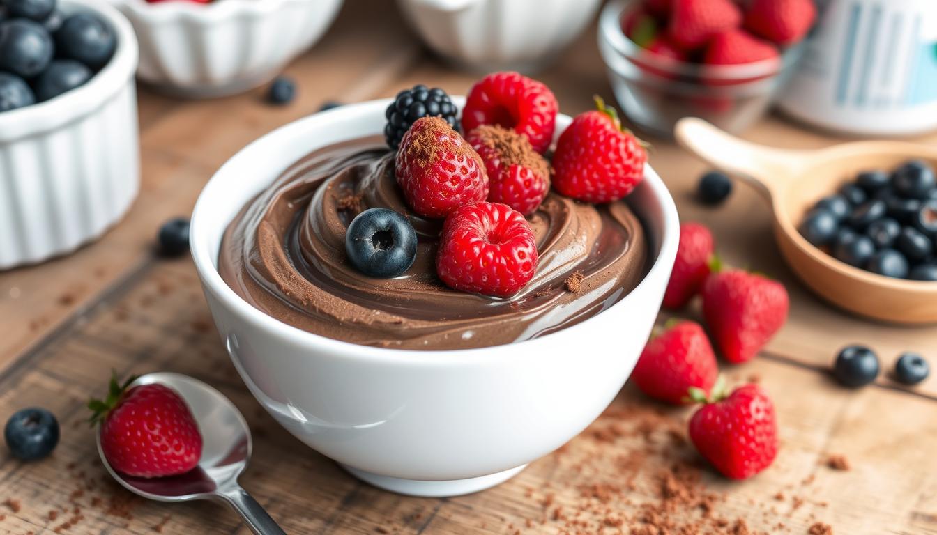 cottage cheese chocolate mousse