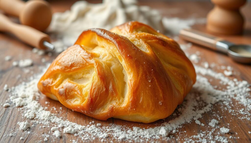 golden brown pastry