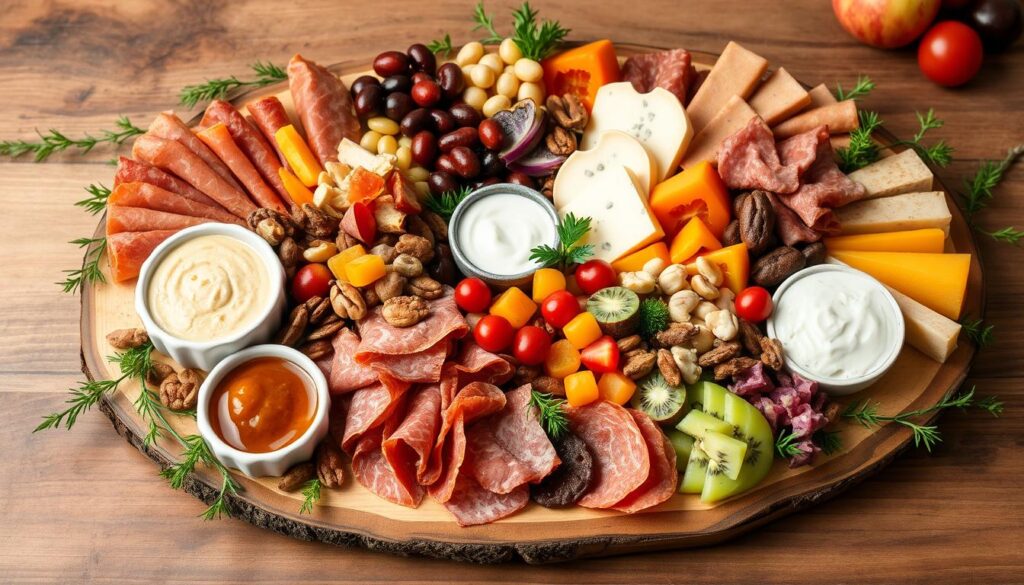 lunch charcuterie board