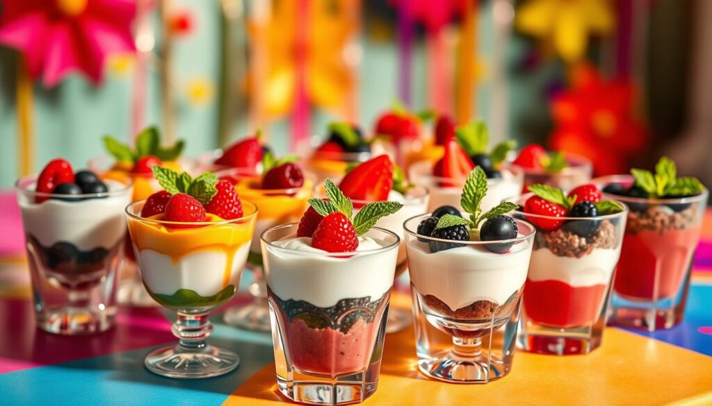 mini dessert cups