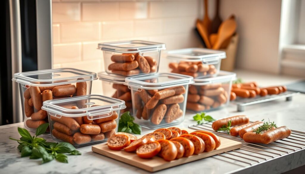 Italian Sausage Meal Prep Storage