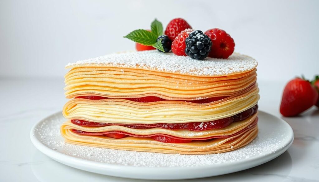 Japanese Mille Crepe Cake Layers