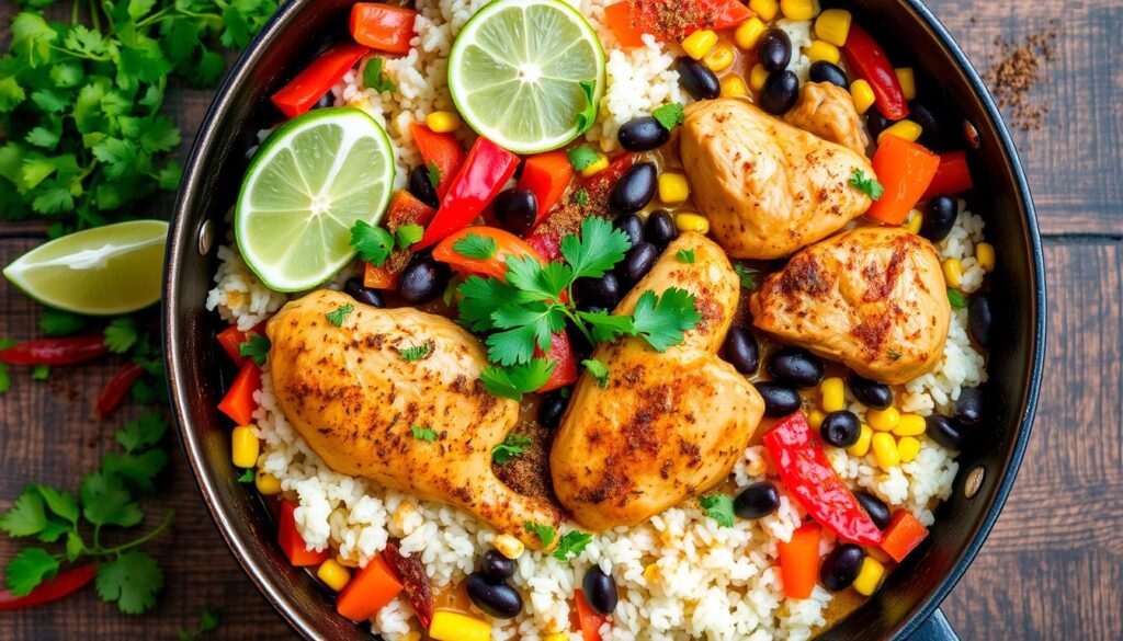 One-Pan Fiesta Chicken Recipe