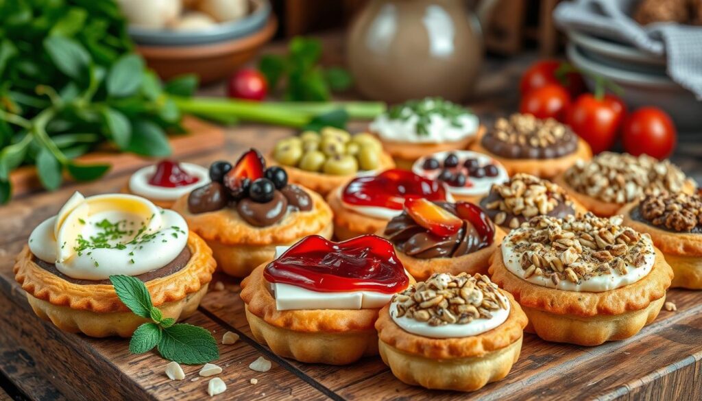 Pastry Fillings Variety