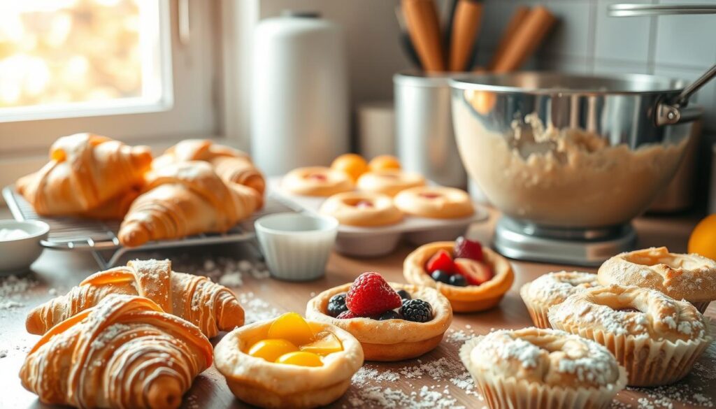 Quick Breakfast Pastries Preparation