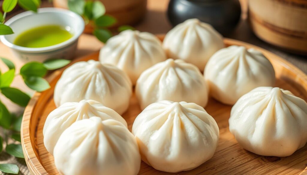 Soft Manju Steamed Buns