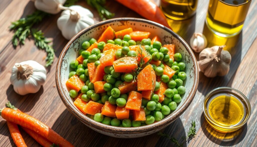 frozen peas and carrots