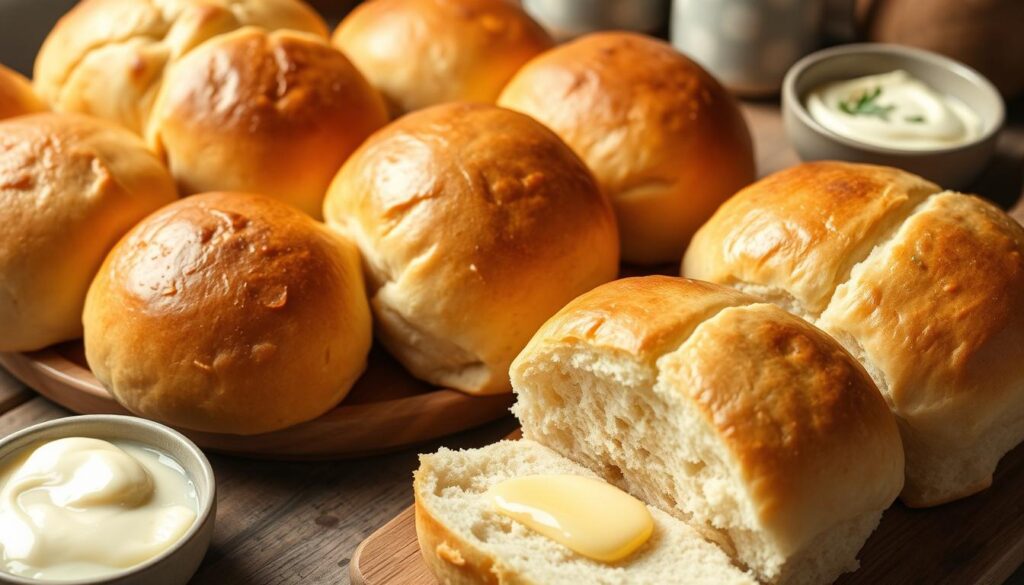 no yeast dinner rolls easy