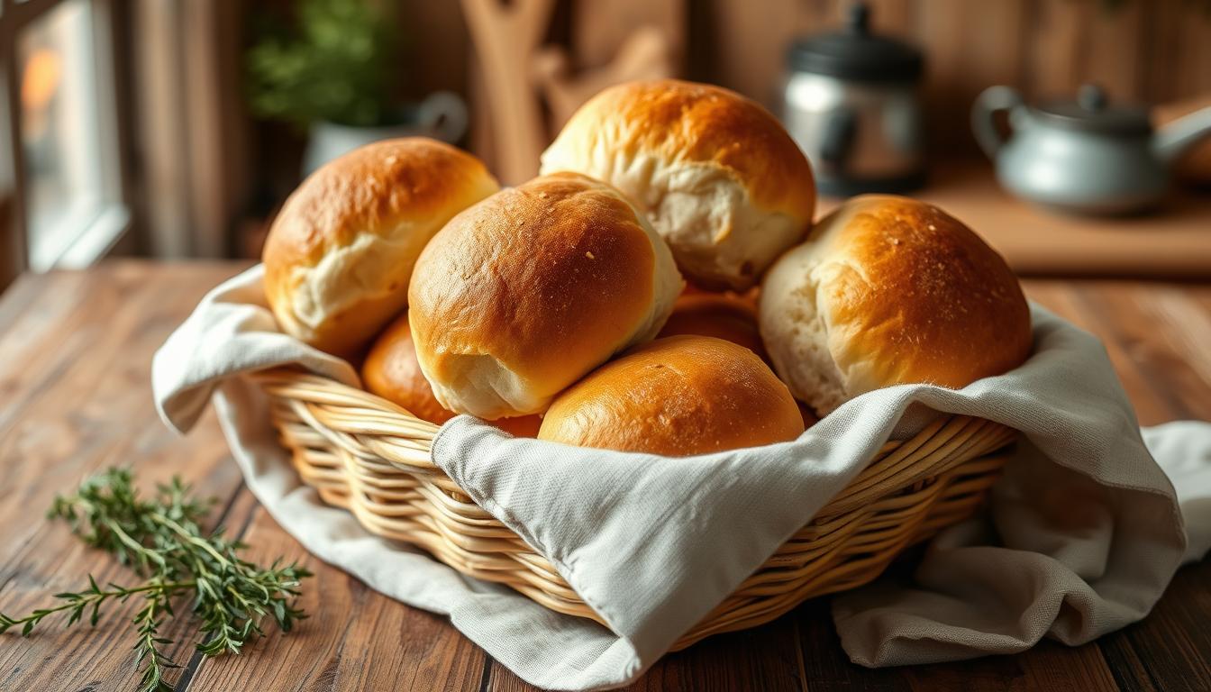 no yeast dinner rolls